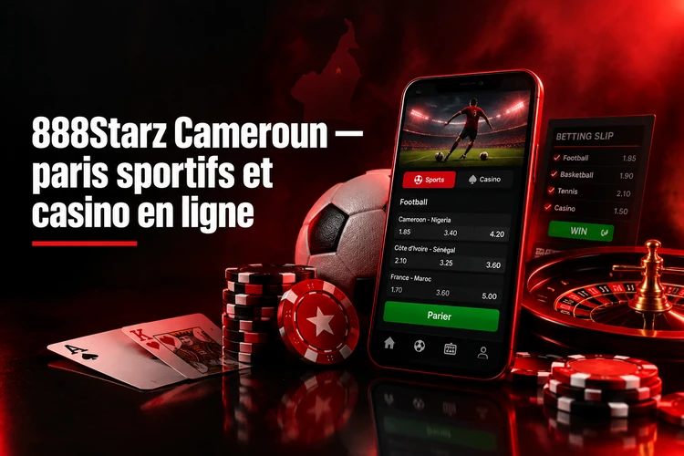 888Starz Cameroun — paris sportifs et casino en ligne